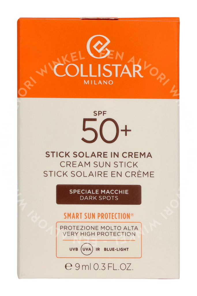 Collistar Cream Sun Stick SPF50+ 9ml - Afbeelding 2