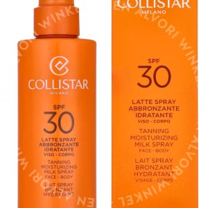 Collistar Tanning Moisturizing Milk Spray Face-Body SPF30 200ml
