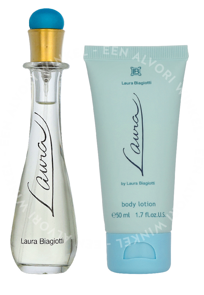 Laura Biagiotti Laura Giftset 75ml Edt Spray 25ml/Body Lotion 50ml - Afbeelding 3