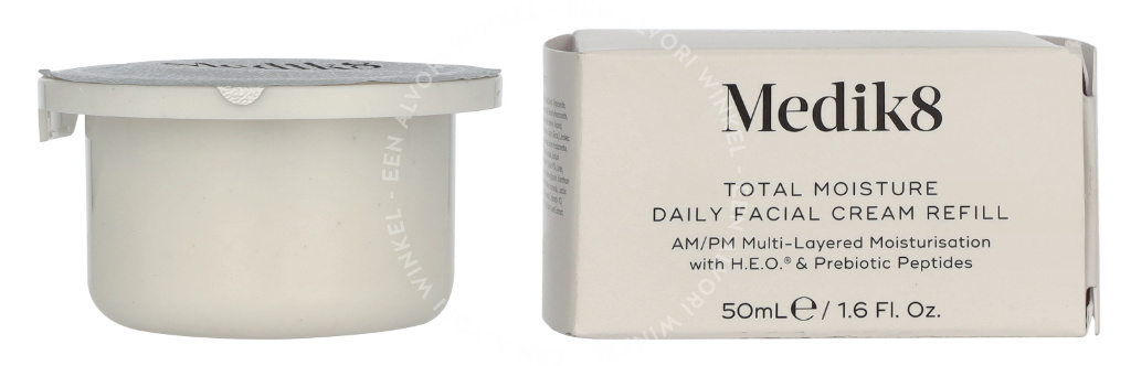Medik8 Total Moisture Daily Facial Cream Refill 50ml