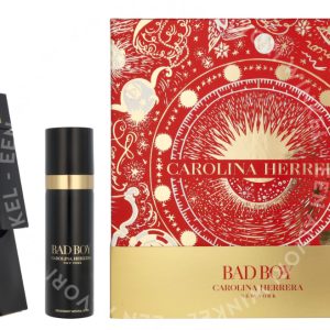 Carolina Herrera Bad Boy Giftset 200ml Edt Spray 100ml/Deo Spray 100ml