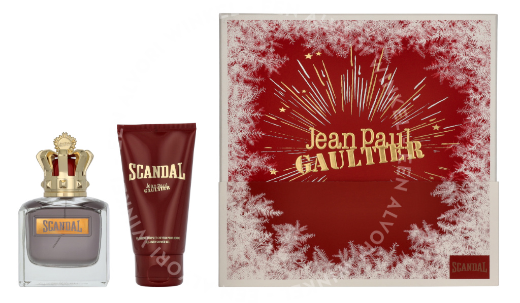 J.P. Gaultier Scandal Pour Homme Giftset 175ml Edt Spray 100ml/Shower Gel 75ml