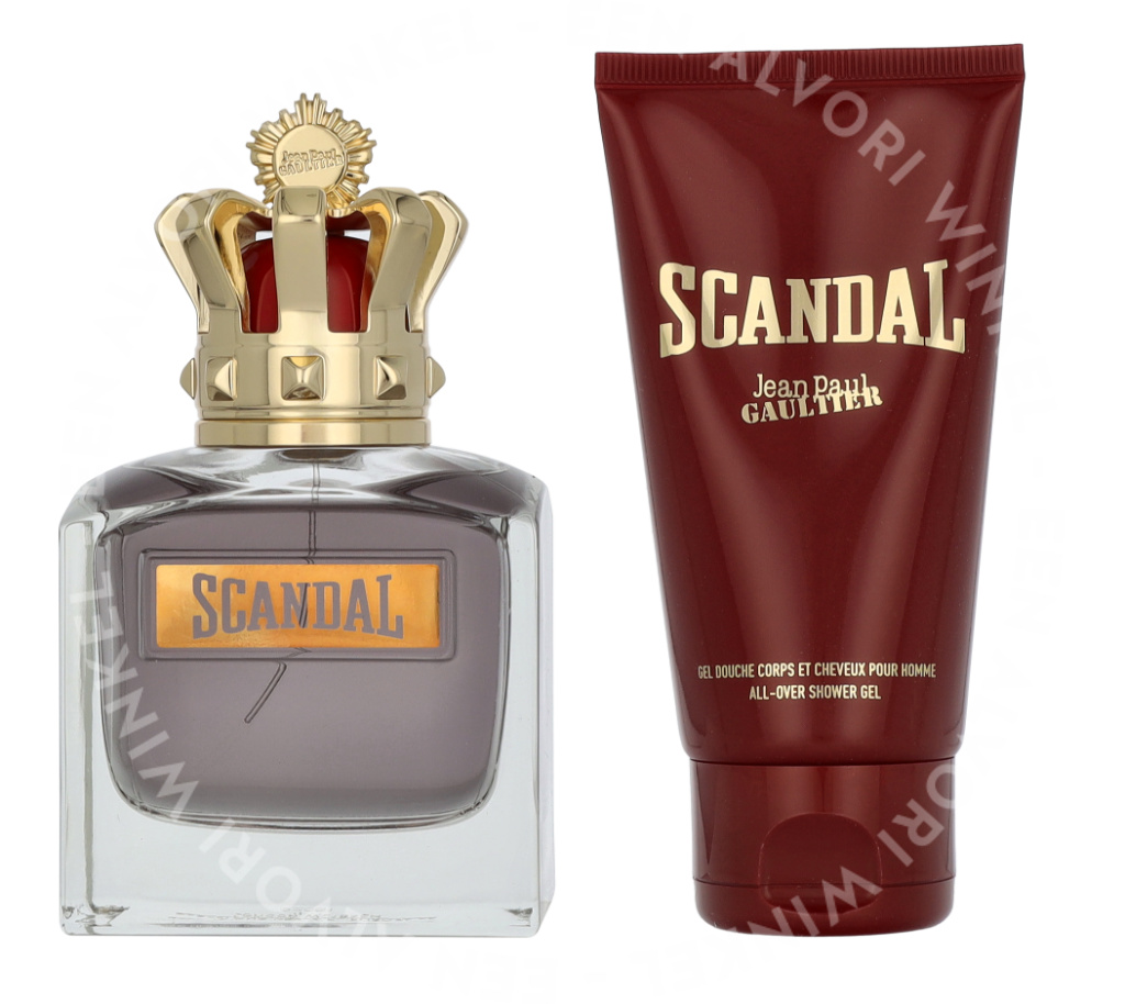 J.P. Gaultier Scandal Pour Homme Giftset 175ml Edt Spray 100ml/Shower Gel 75ml - Afbeelding 3