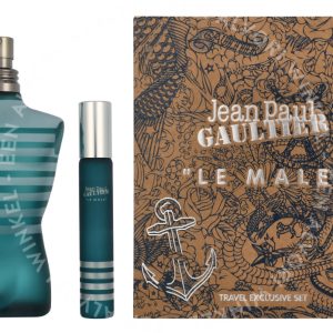 J.P. Gaultier Le Male Giftset 145ml Edt Spray 125ml/Edp Spray 20ml