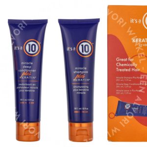 It's A 10 Keratin Trail Set 177.3ml Shampoo 59,1ml/Conditioner 59,1ml/Leave-in 59,1ml