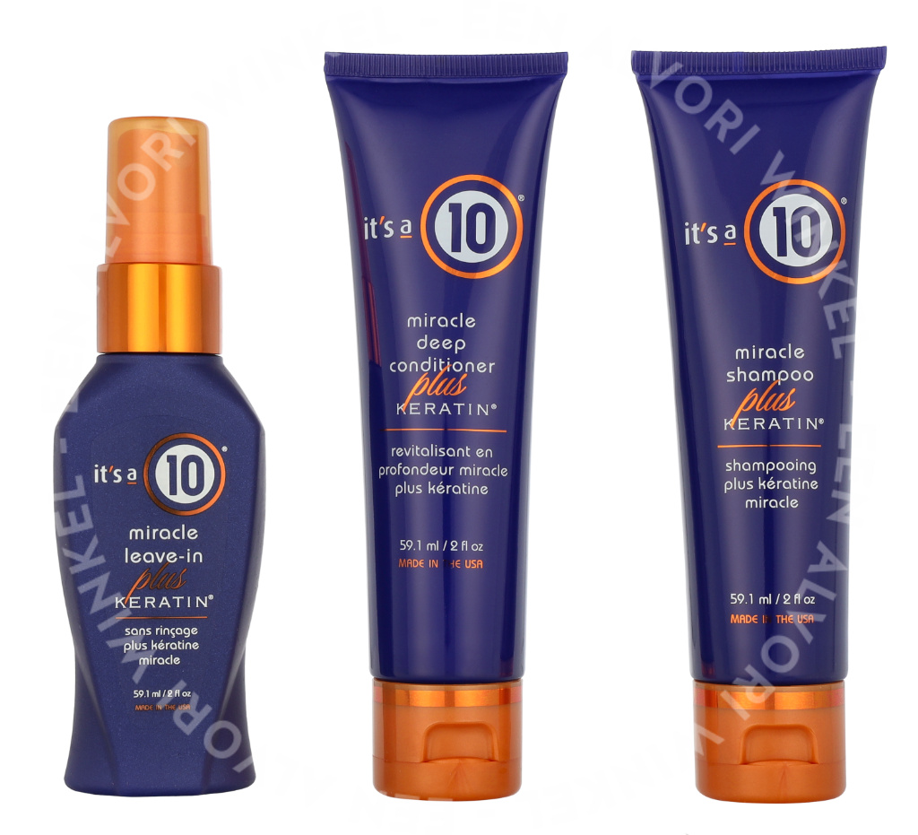 It's A 10 Keratin Trail Set 177.3ml Shampoo 59,1ml/Conditioner 59,1ml/Leave-in 59,1ml - Afbeelding 3