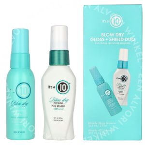 It's A 10 Blow Dry Gloss & Shield Duo Set 118.2ml Leave-in 59,1ml/H2O Shield 59,1ml