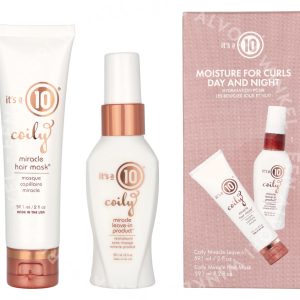 It's A 10 Coily Moisture Duo Set 118.2ml Leave-in 59,1ml/Mask 59,1ml