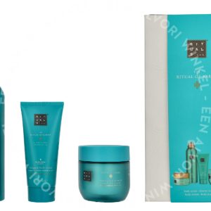 Rituals Karma Medium Giftset 550ml Foaming Shower Gel 200ml / Salt Body Scrub 125g / Body Mask 125ml / Whipped Body Cream 100ml