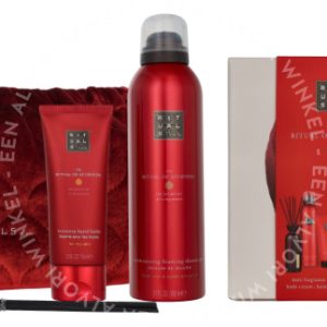 Rituals Ayurveda Large Giftset 630ml Candle 140g/Hand Balm 70ml/Foaming Shower Gel 200ml/Body Cream 150ml/Mini Fragrance Sticks 70ml