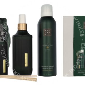 Rituals Jing Large Giftset 690ml Home Perfume 200ml/Body Cream 150ml/Foaming Shower Gel 200ml/Mini Fragrance Sticks 70ml/Night Hand & Foot Mask 70ml