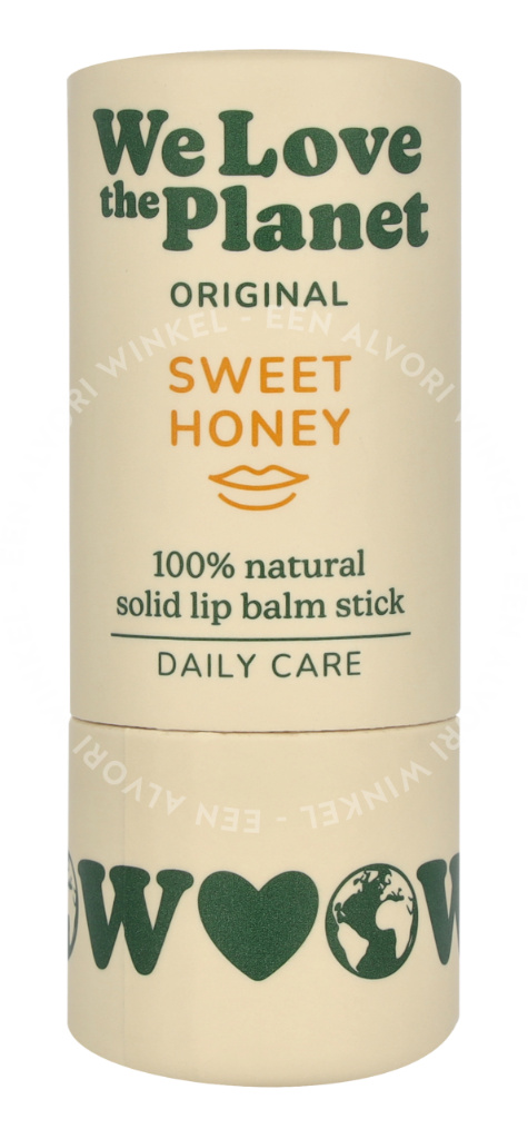 We Love The Planet Lip Balm 4.9g Sweet Honey - Afbeelding 2