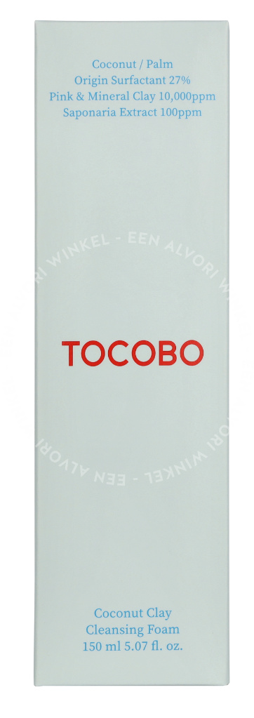 Tocobo Coconut Clay Cleansing Foam 150ml - Afbeelding 2
