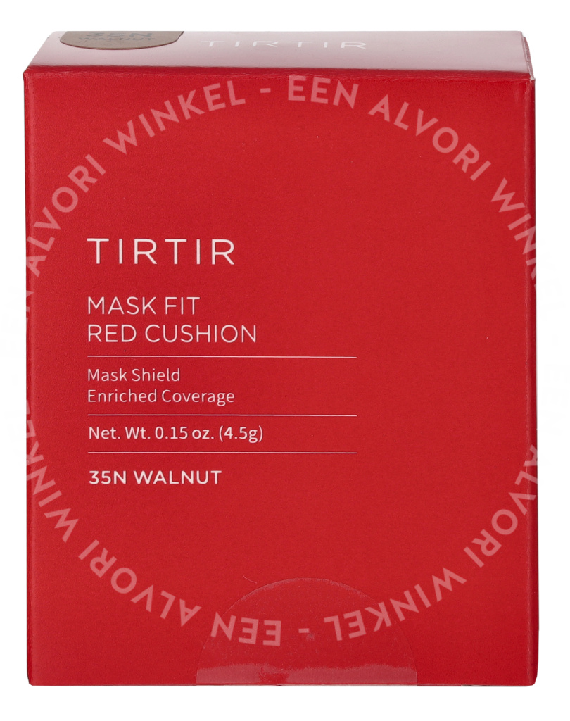 Tirtir Mask Fit Red Mini Cushion Foundation 4.5g #35N Walnut - Afbeelding 2