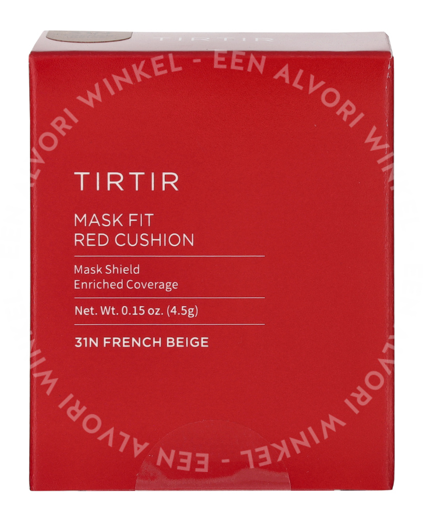 Tirtir Mask Fit Red Mini Cushion Foundation 4.5g #31N French Beige - Afbeelding 2