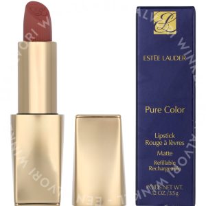 E.Lauder Pure Color Matte Refillable Lipstick 3.5g #816 Suit Up