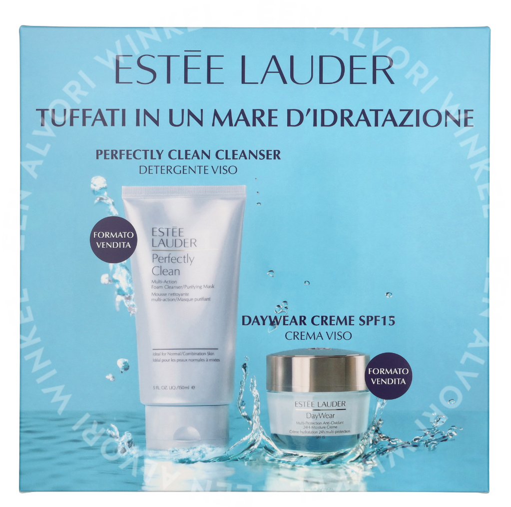 E.Lauder DayWear Spring Set 200ml DayWear Multi-Protection Anti-Oxidant 24H-Moisture Creme SPF15 50ml/Perfectly Clean Multi-Action Foam Cleanser/Moisture Mask 150ml - Afbeelding 2
