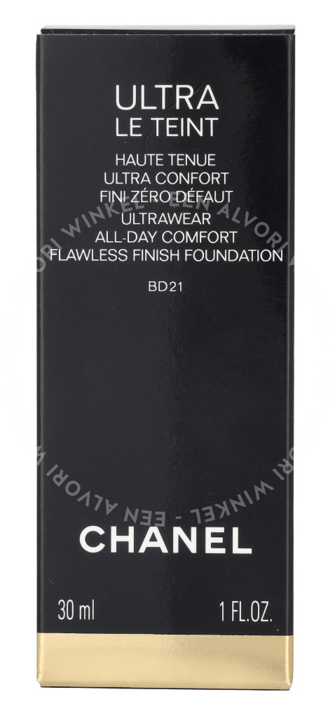 Chanel Ultra Le Teint Flawless Finish Fluid Foundation 30ml BD21 - Afbeelding 2