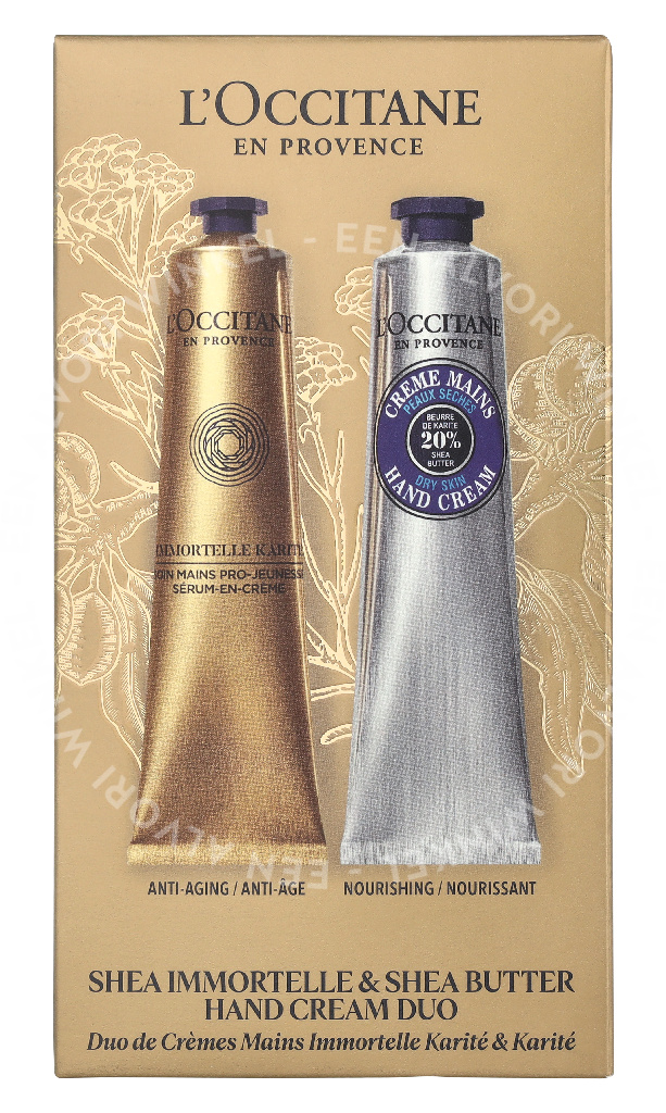L'Occitane Hand Cream Duo Set 150ml 2x75ml - Shea Immortelle/Shea Butter - Afbeelding 2