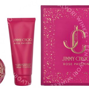 Jimmy Choo Rose Passion Giftset 160ml Edp Spray 60ml/Perfumed Body Lotion 100ml