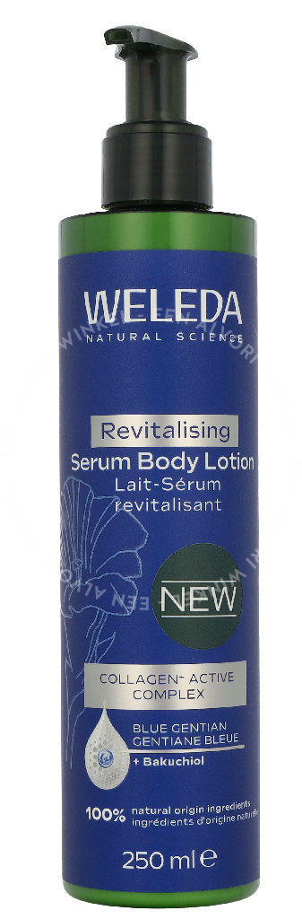 Weleda Blue Gentian Revitalising Serum Body Lotion 250ml - Afbeelding 2