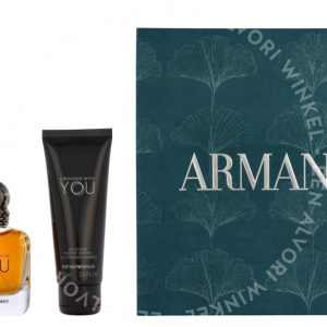 Armani Stronger With You Giftset 125ml Edt Spray 50 ml/Shower Gel 75 ml