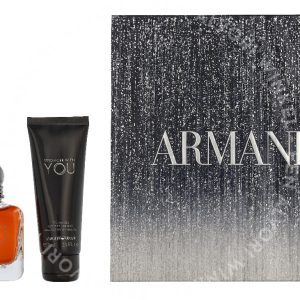 Armani Stronger With You Men Intense Giftset 125ml Edp Spray 50ml/Shower Gel 75ml