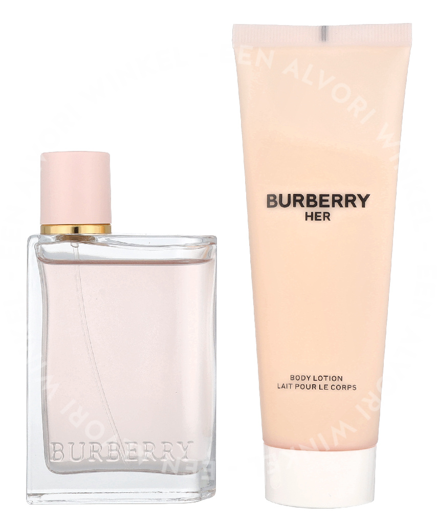 Burberry Her Giftset 125ml Edp Spray 50ml/Body Lotion 75ml - Afbeelding 3