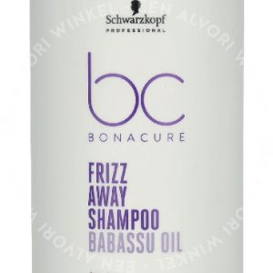 Schwarzkopf Bonacure Frizz Away Shampoo 1000ml For Coarse, Unruly & Frizzy Hair
