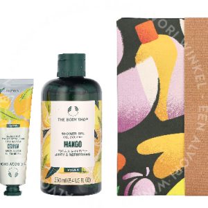 The Body Shop G4 Medium Mango Giftset 540ml Mango Shower Gel 250ml/Mango Body Butter  200ml/Mango Body Scrub  50ml/Mango Hand Balm 30ml/Mango Lip Butter 10ml