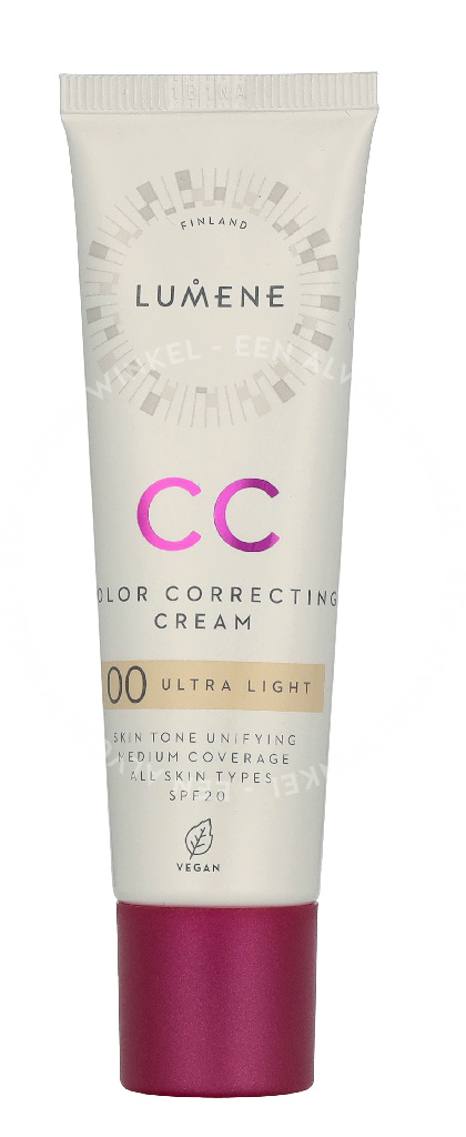 Lumene CC Color Correcting Cream SPF20 30ml #00 - Afbeelding 2