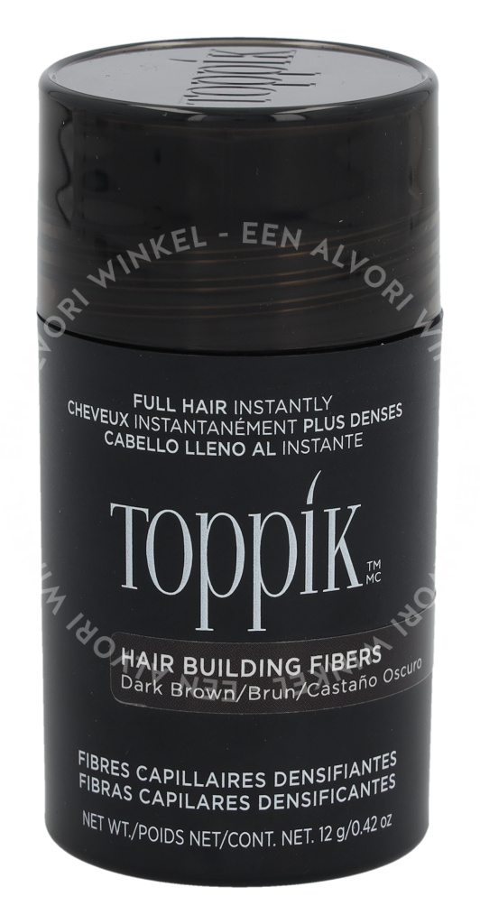 Toppik Hair Building Fibers - Dark Brown 12g