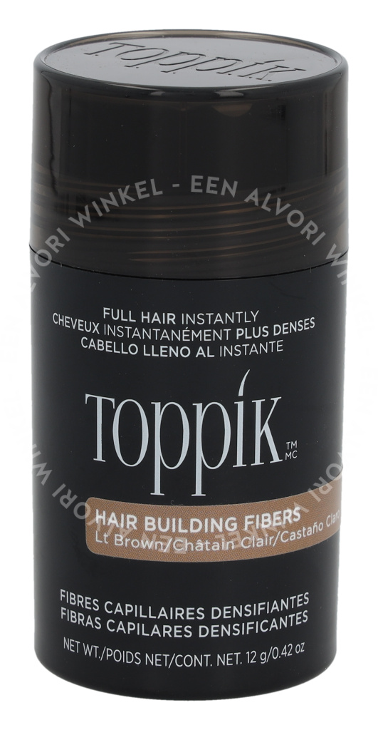 Toppik Hair Building Fibers - Light Brown 12g