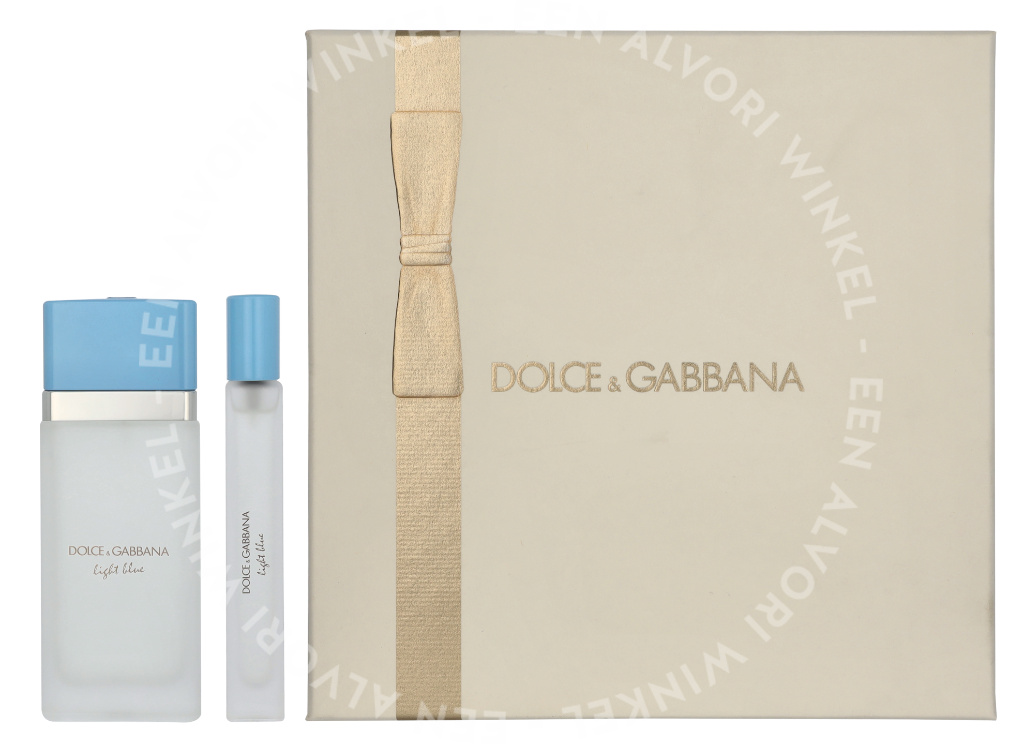 Dolce & Gabbana Light Blue Pour Femme Giftset 60ml Edt Spray 50ml/Edt Spray 10ml