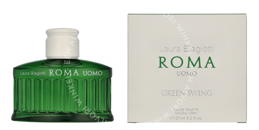 Laura Biagiotti Roma Uomo Green Swing Edt Spray 125ml