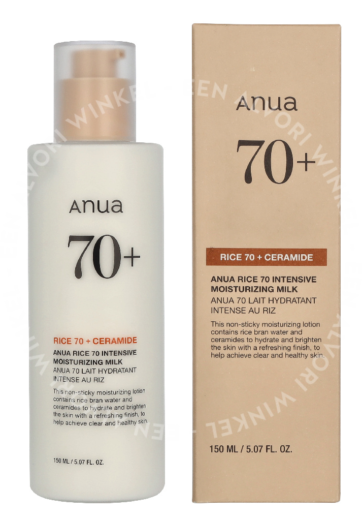 Anua Rice 70 + Ceramide Moisturizing Milk 150ml
