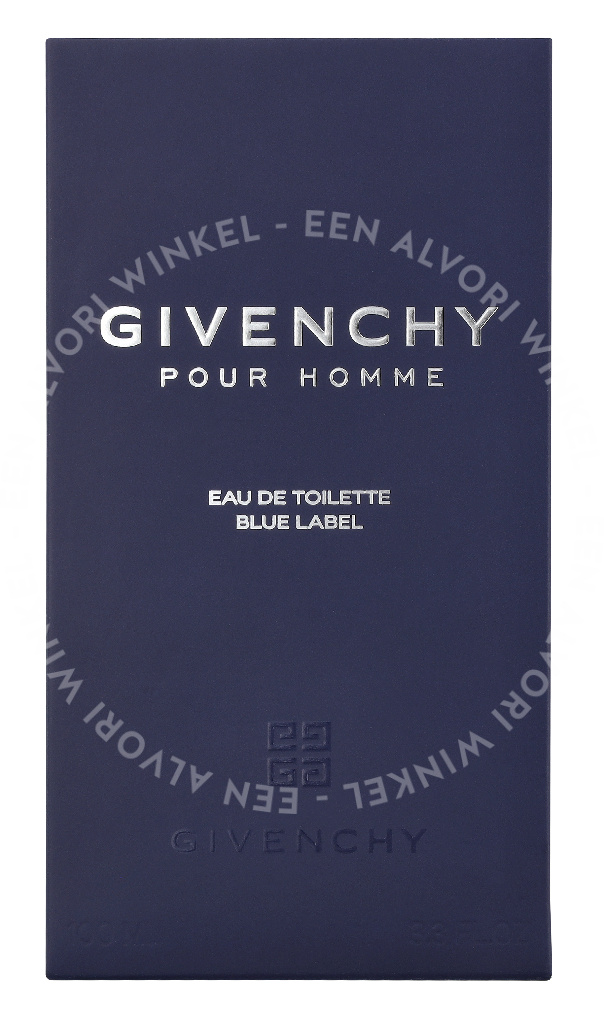 Givenchy Pour Homme Blue Label Edt Spray 100ml - Afbeelding 2