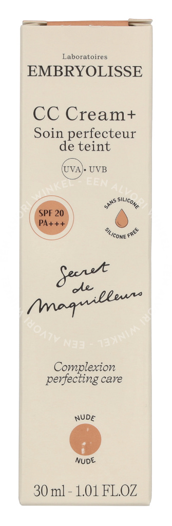 Embryolisse CC Cream 30ml #2 Nude - Afbeelding 2