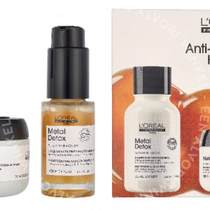 L'Oreal Serie Expert Metal Detox Set 205ml Shampoo 100ml/Mask 75ml/Oil 30ml