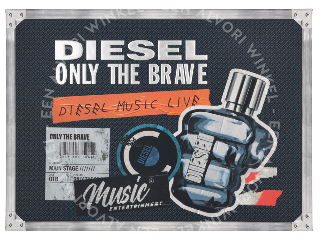 Diesel Only The Brave Mens Giftset 275ml Edt Spray 125ml/Shower Gel 100ml/Shower Gel 50ml - Afbeelding 2