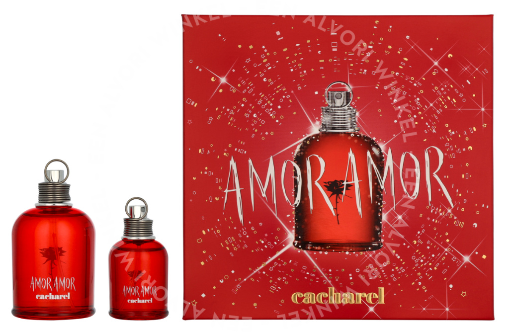 Cacharel Amor Amor Giftset 130ml Edt Spray 100ml/Edt Spray 30ml