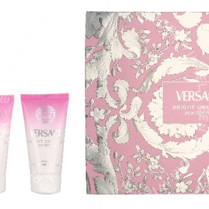 Versace Bright Crystal Giftset 150ml Edt Spray 50ml/Bath & Shower Gel 50ml/Body Lotion 50ml