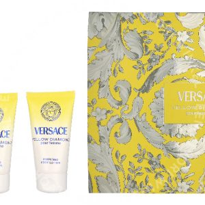 Versace Yellow Diamond Giftset 150ml Edt Spray 50ml/Bath & Shower Gel 50ml/Body Lotion 50ml