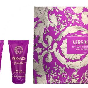 Versace Dylan Purple Giftset 150ml Edp Spray 50ml/Bath & Shower Gel 50ml/Body Lotion 50ml