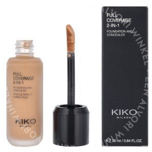 Kiko Milano Full Coverage 2 In 1 Foundation & Concealer 25ml N65