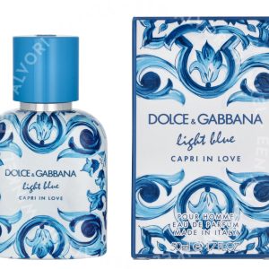 Dolce & Gabbana Light Blue Capri In Love Pour Homme Edp Spray 50ml