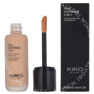 Kiko Milano Full Coverage 2 In 1 Foundation & Concealer 25ml WR30