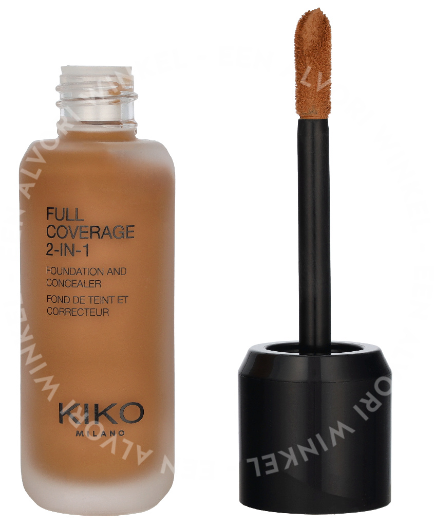 Kiko Milano Full Coverage 2 In 1 Foundation & Concealer 25ml O105 - Afbeelding 3