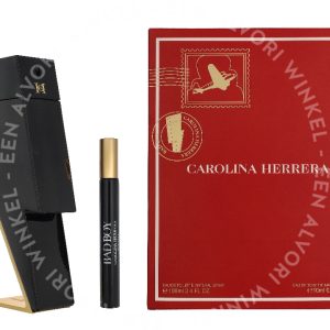 Carolina Herrera Bad Boy Giftset 110ml Edt Spray 100ml/ Edt Spray 10ml