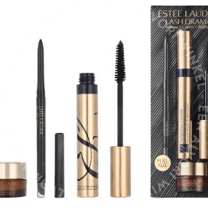 E.Lauder Lash Drama Mascara Giftset 13.35ml Eye Gel Creme  5ml/Eyeliner 0,35g/Mascara Black 8ml